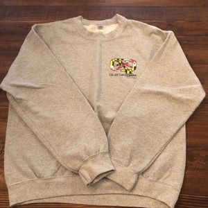 Gray Quiet Storm crew neck